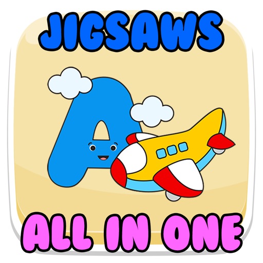 A to Z Jigsaws Learning Games iOS App