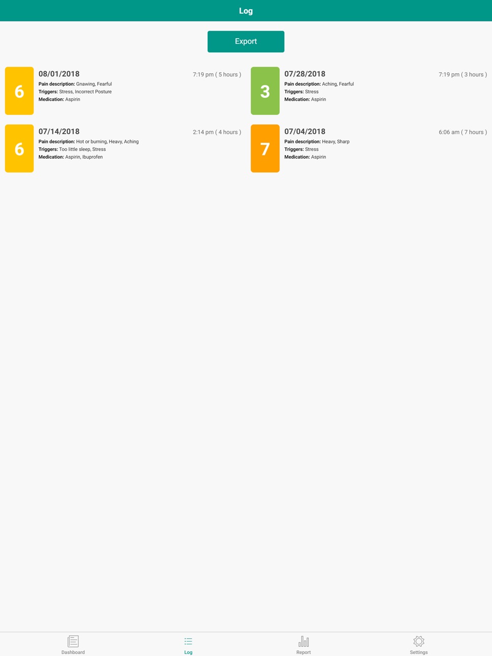 iPad screenshot