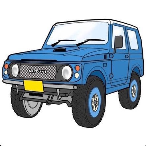 ジムニーぬりえ