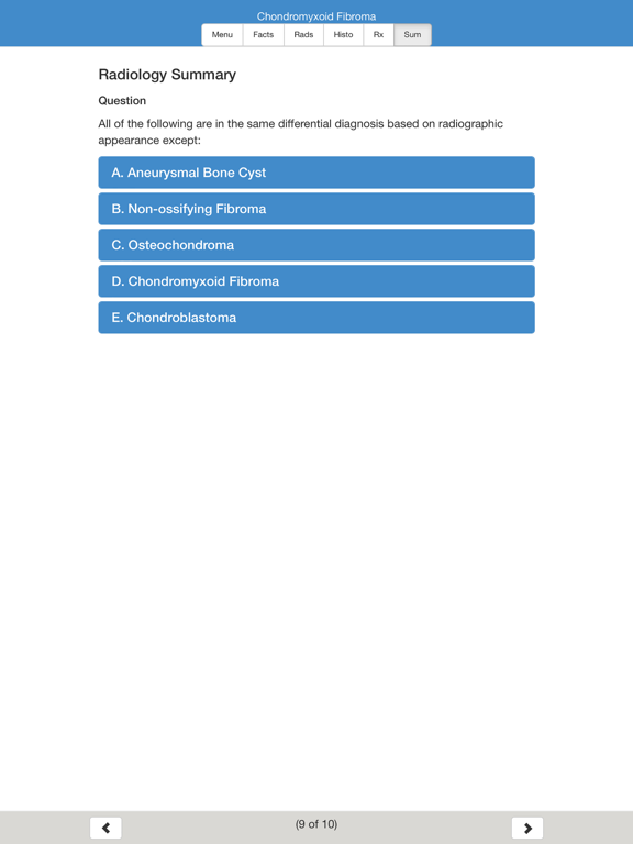 MSK Oncology Educational Atlas iPad screenshot 4 - Medical app