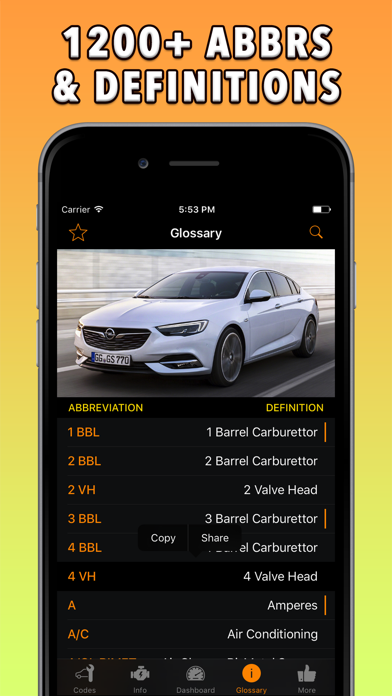 Opel App Screenshot