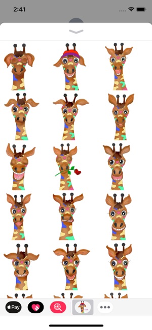Giraffe Emojis(圖3)-速報App