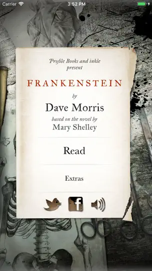 Frankenstein: Interactive iPhone Screenshot 1