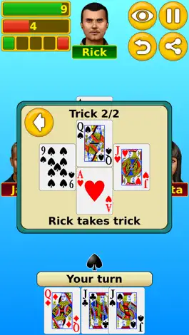 Game screenshot Euchre - Play online & offline hack