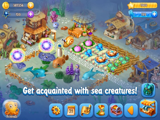 Deepsea Farm iPad app afbeelding 3