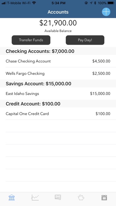 PocketBook Budgeting screenshot 3