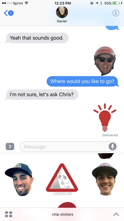 Chips Stickers