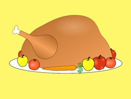This sticker pack is full of Thanksgiving dinner stickers for you to share with family and friends