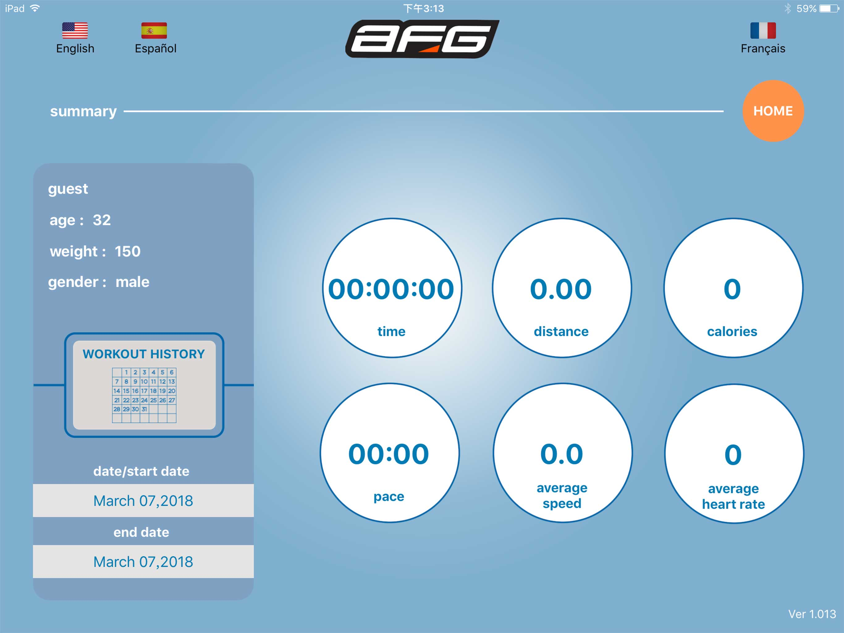 AFG Connected Fitness screenshot 5