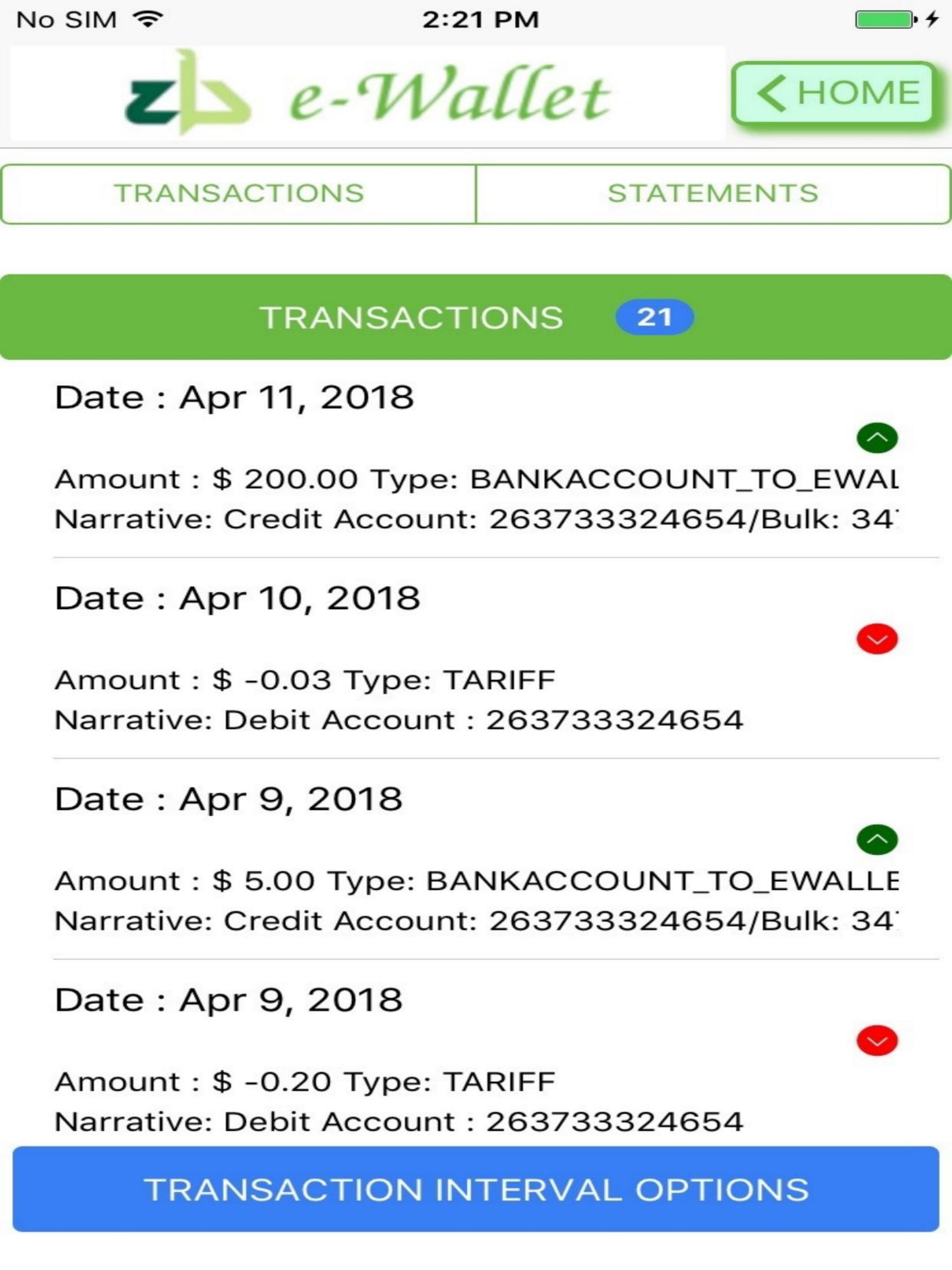 ZB eWallet