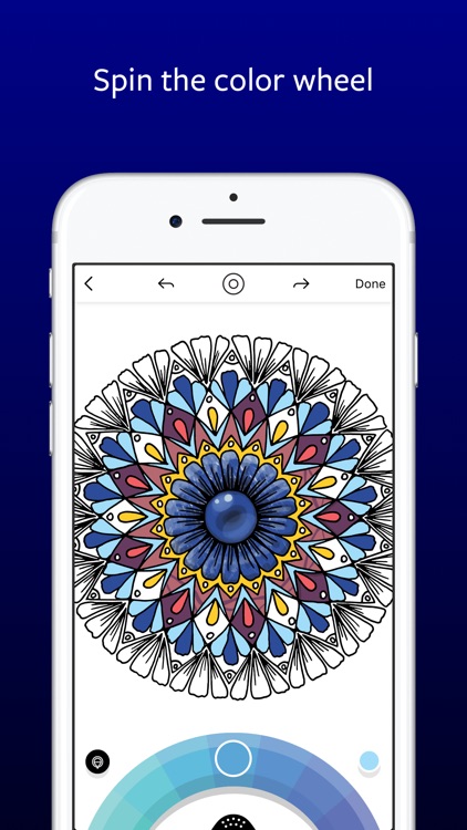 Lake: De-Stress Therapy with Art Coloring Pages screenshot-4
