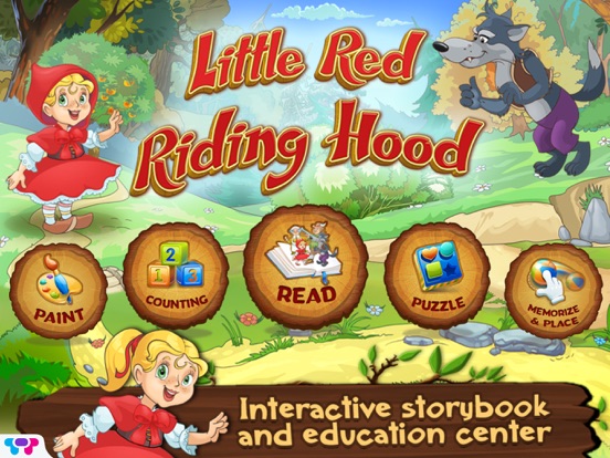 Screenshot #4 pour Little Red Riding Hood Toybook