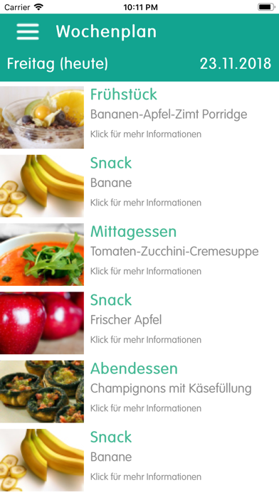 FoodPal - Ernährungsplan screenshot 4