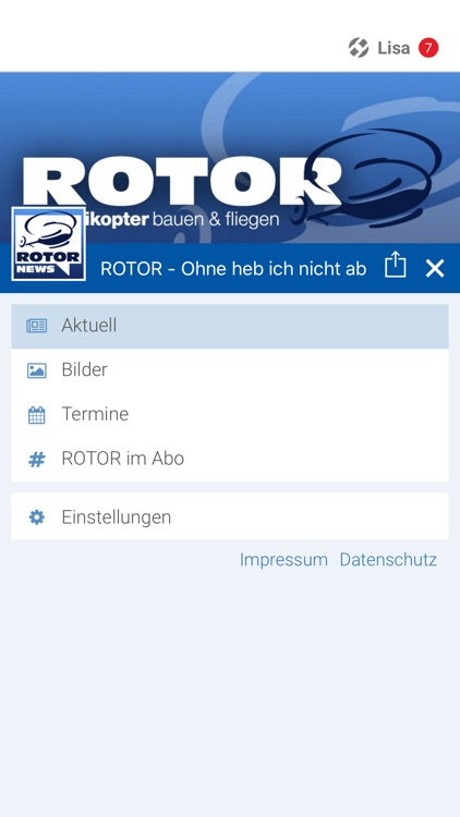 ROTOR - Ohne heb ich nicht ab