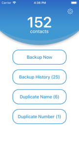 Contact Manager & Backup screenshot