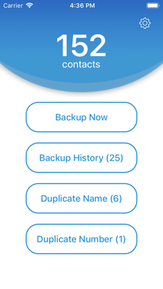 Contact Manager & Backup screenshot 1