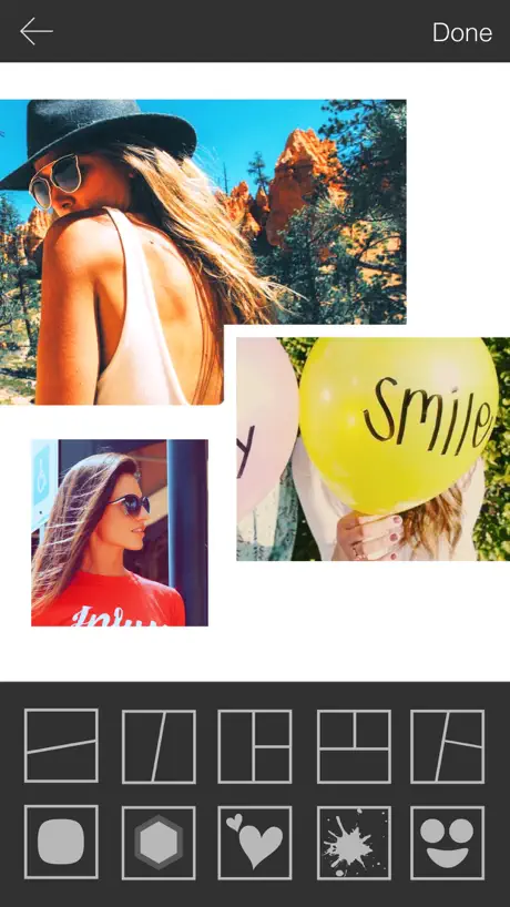 Mixoo - Collage de fotos, Grid