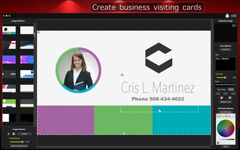 Screenshot #3 pour InstaCards - Business Card