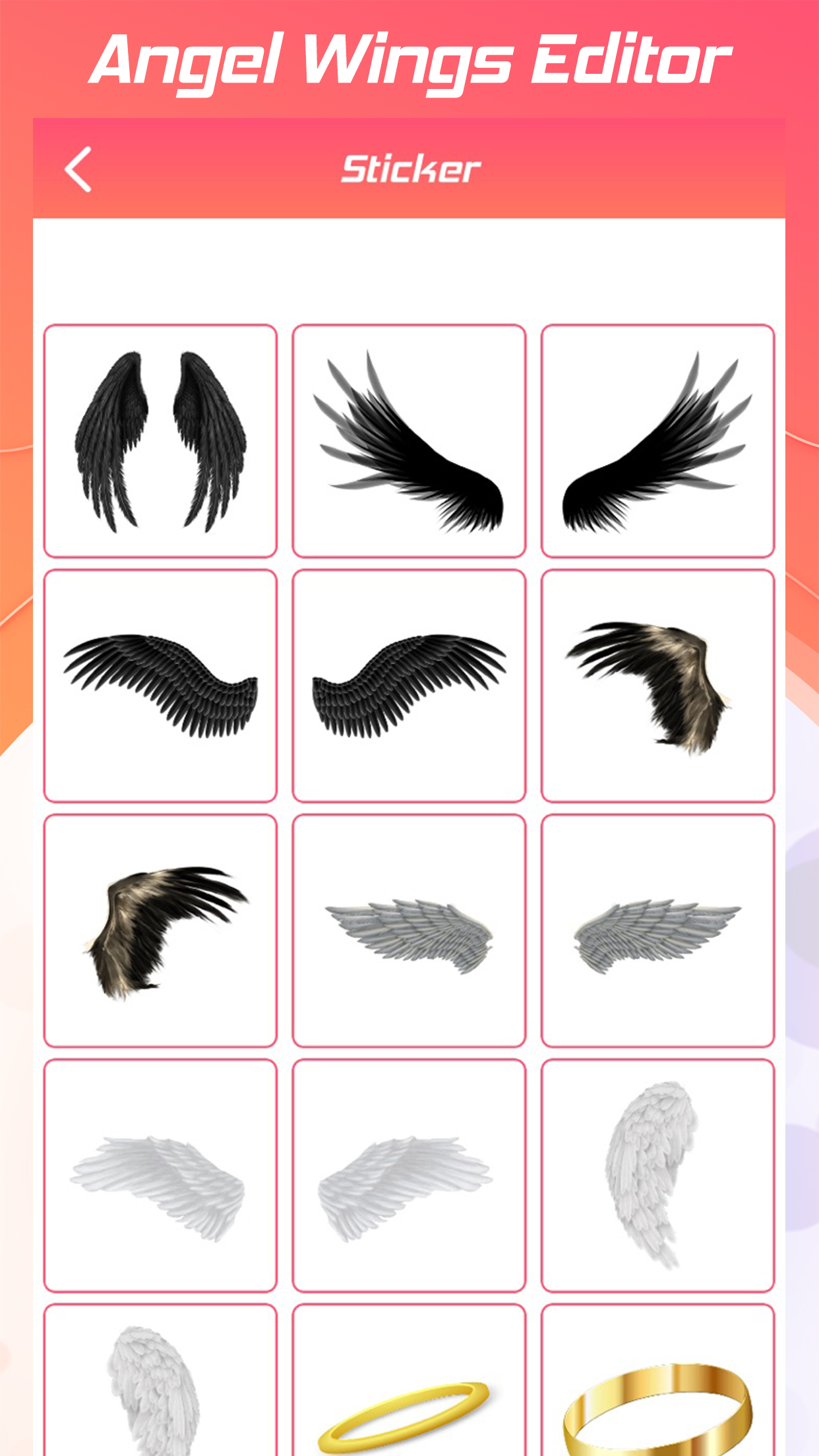 Angel Wings Editor
