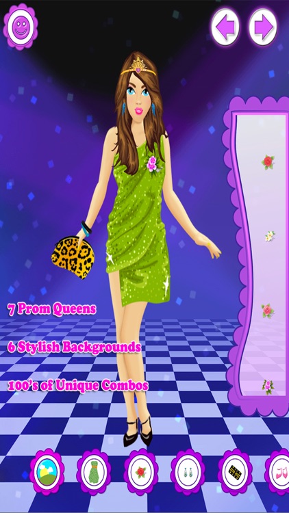 Prom Salon Girl Dressup Makeover Spa Fashion Game