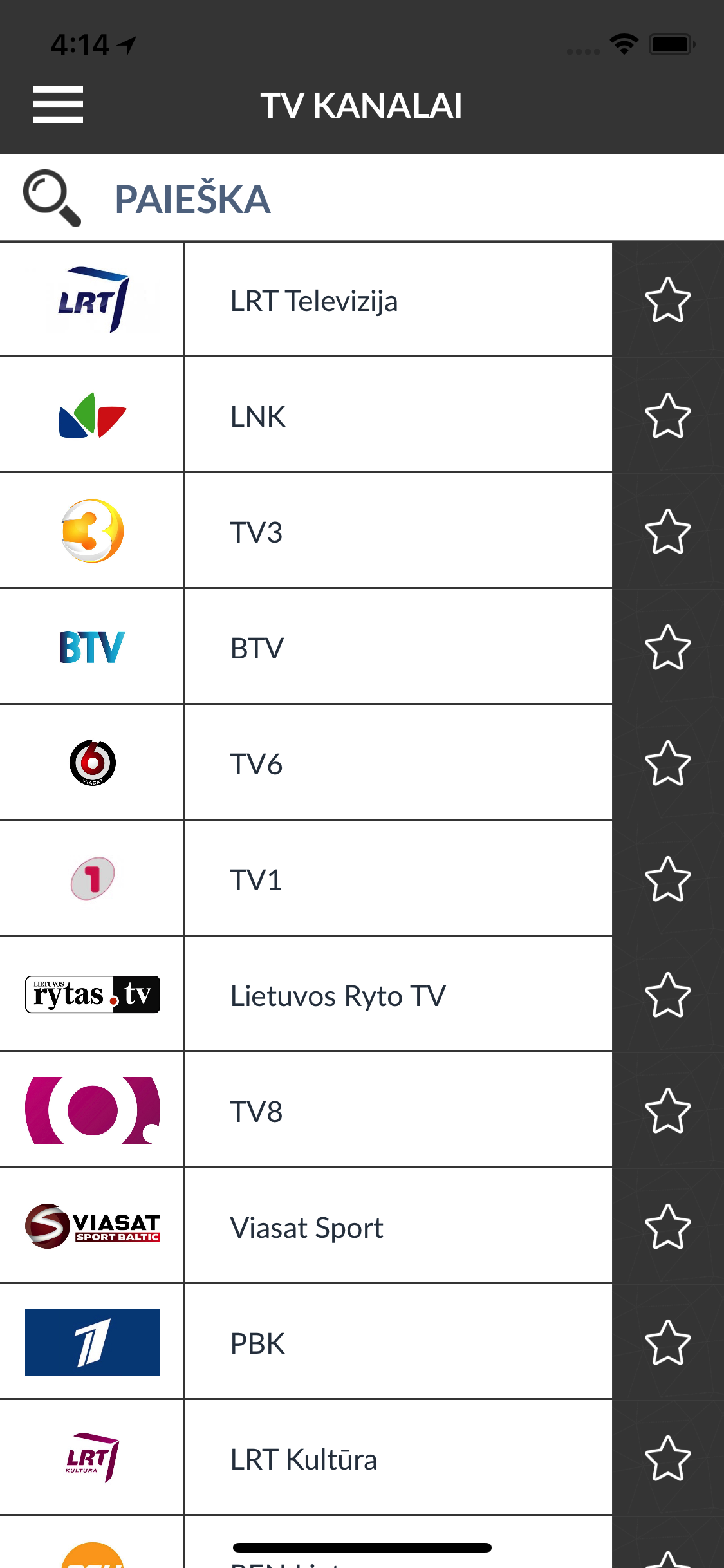 TV Programa Lietuva (LT)