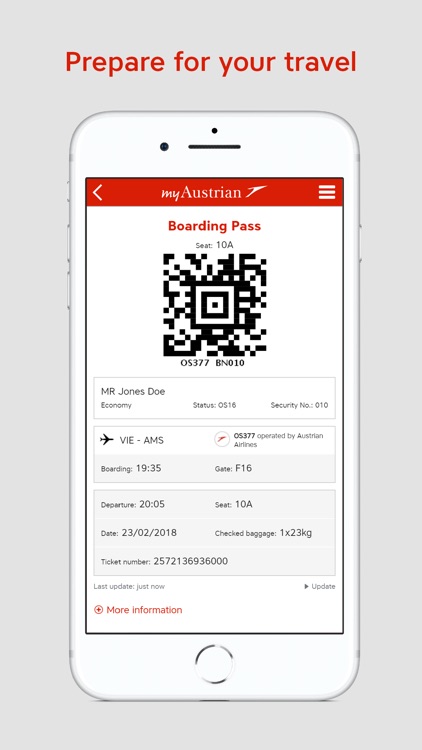 Austrian Airlines screenshot-4