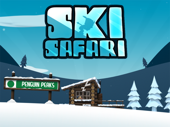 Ski Safari iPad app afbeelding 1