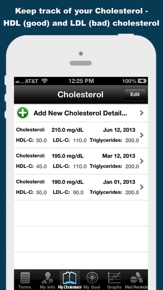 Cholesterol Track-iCholesterolのおすすめ画像1