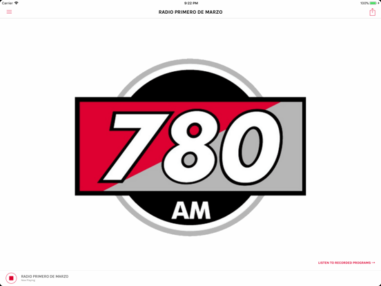 La 780 AM iPad screenshot 1 - News app