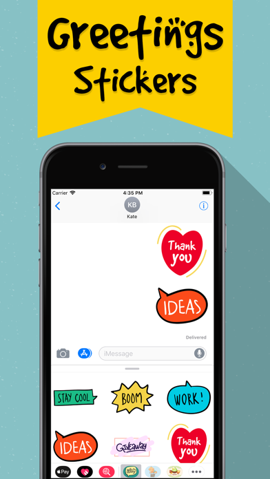 Occasions Greeting Card Emojis Screenshot