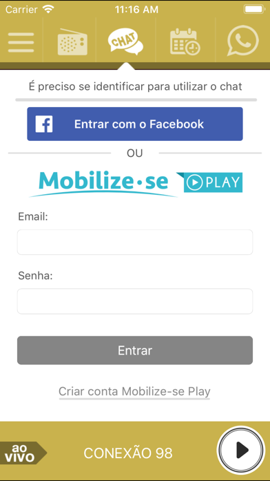 Screenshot #1 pour Rádio Amizade FM 98.7
