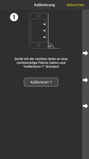 Screenshot von Wasserwaage - Das Original! auf dem iPhone 4