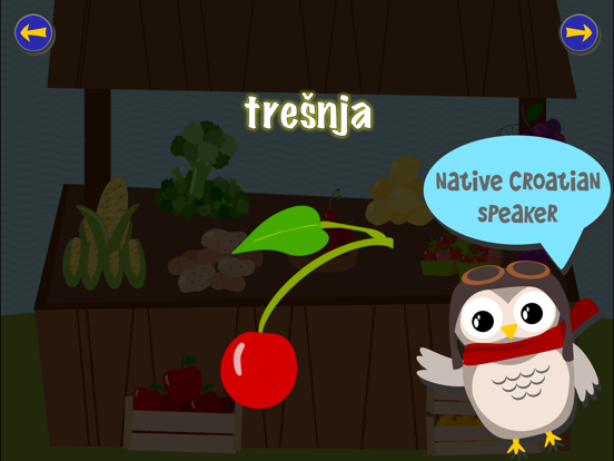 Gus on the Go: Croatian iPad screenshot 3 - Education app