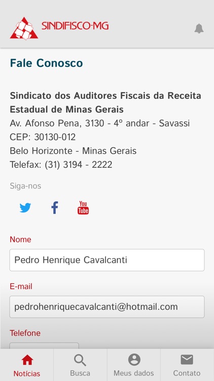 Sindifisco-MG screenshot-4