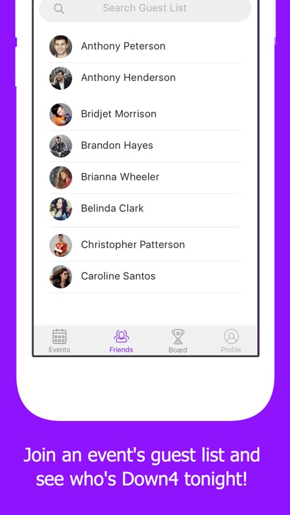 Down4 - College Event Finder screenshot-3