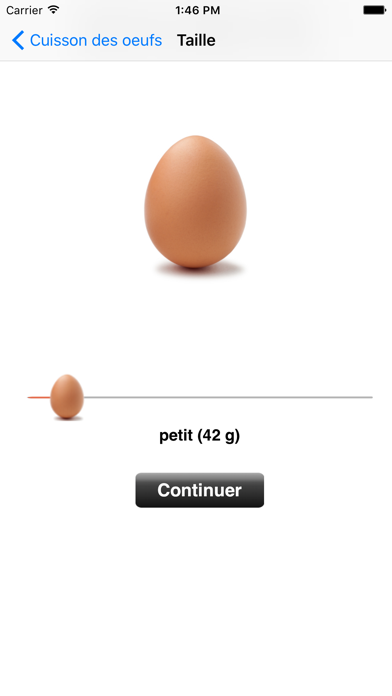 Screenshot #2 pour Cuisson des oeufs