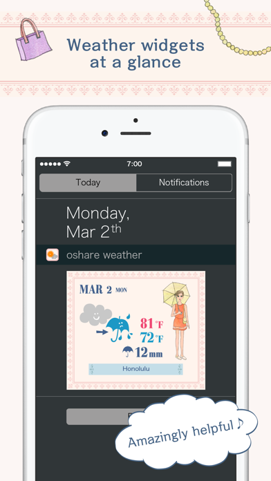 Oshare Weather Screenshot