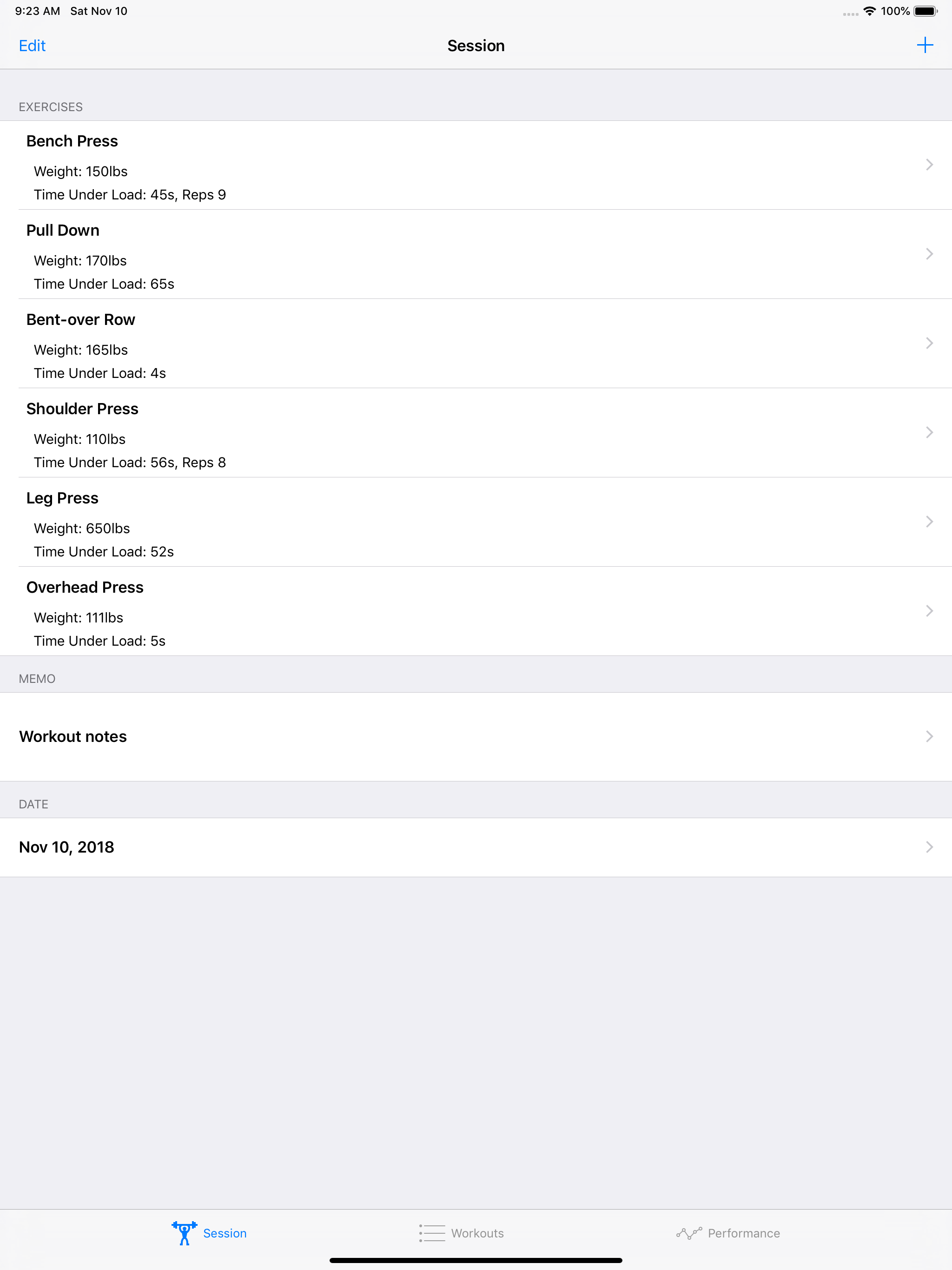 HIT Log Pro screenshot 4