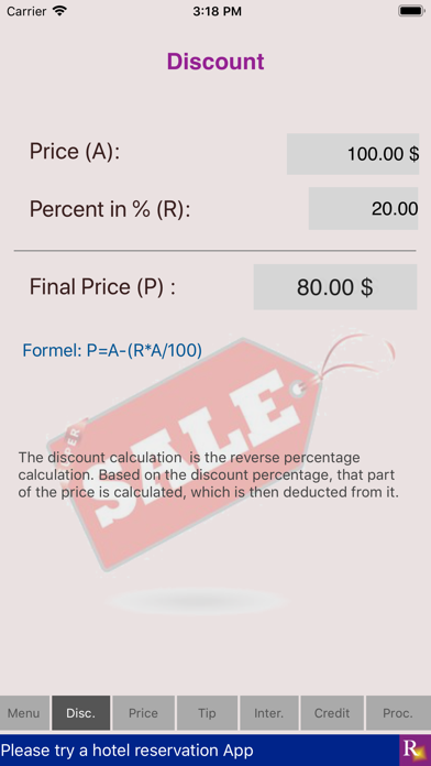 CalculateYourself Screenshot
