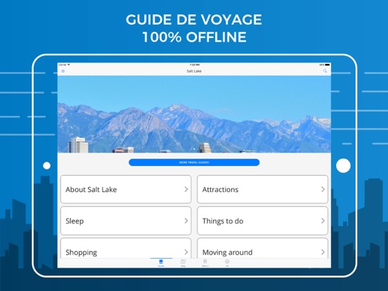 Screenshot #4 pour Lac salé Guide Voyage avec Offline Maps