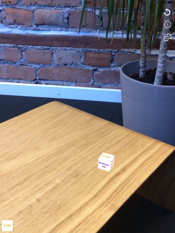 Dice Roll AR iPad screenshot