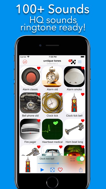 u•nique tones + Soundboard