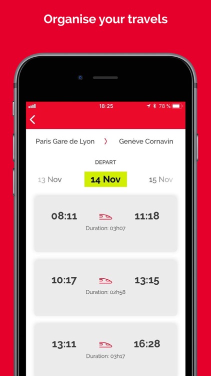 TGV Lyria- travel&train ticket screenshot-3