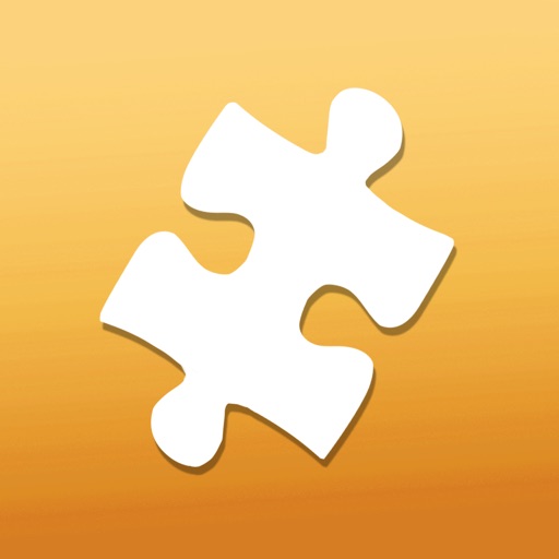 Exercise the brain in a jigsaw puzzle icon