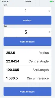 radius calculator iphone screenshot 3