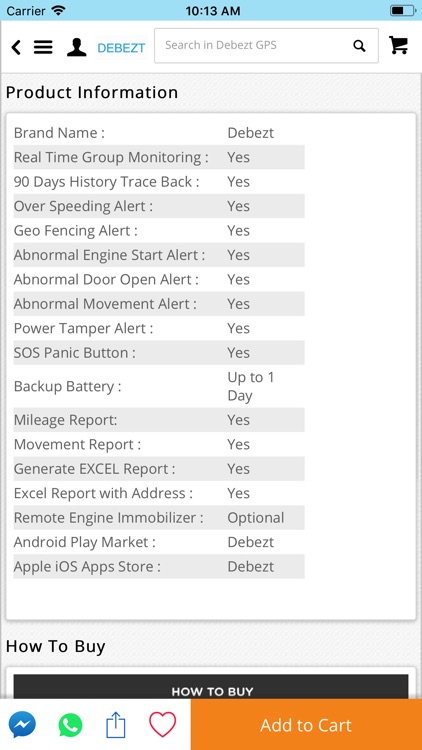 Debezt GPS - tracking system screenshot-3
