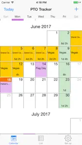 PTO Tracker screenshot #1 for iPhone