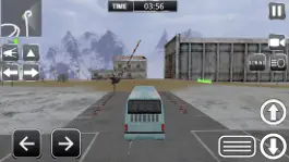 Game screenshot Водитель автобуса Offroad снег apk