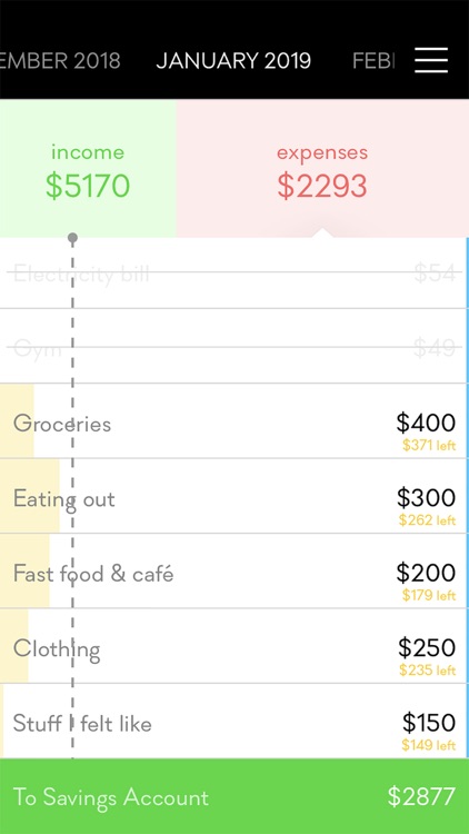 Budget App, The screenshot-5