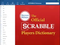 SCRABBLE Dictionary iPad image 1